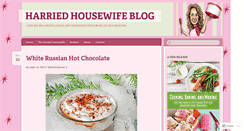 Desktop Screenshot of harriedhousewifeblog.com